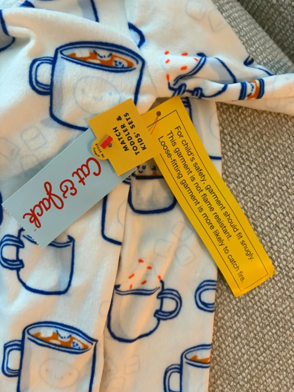 NWT Target Cat & Jack Children Pajama Set; Sz 4